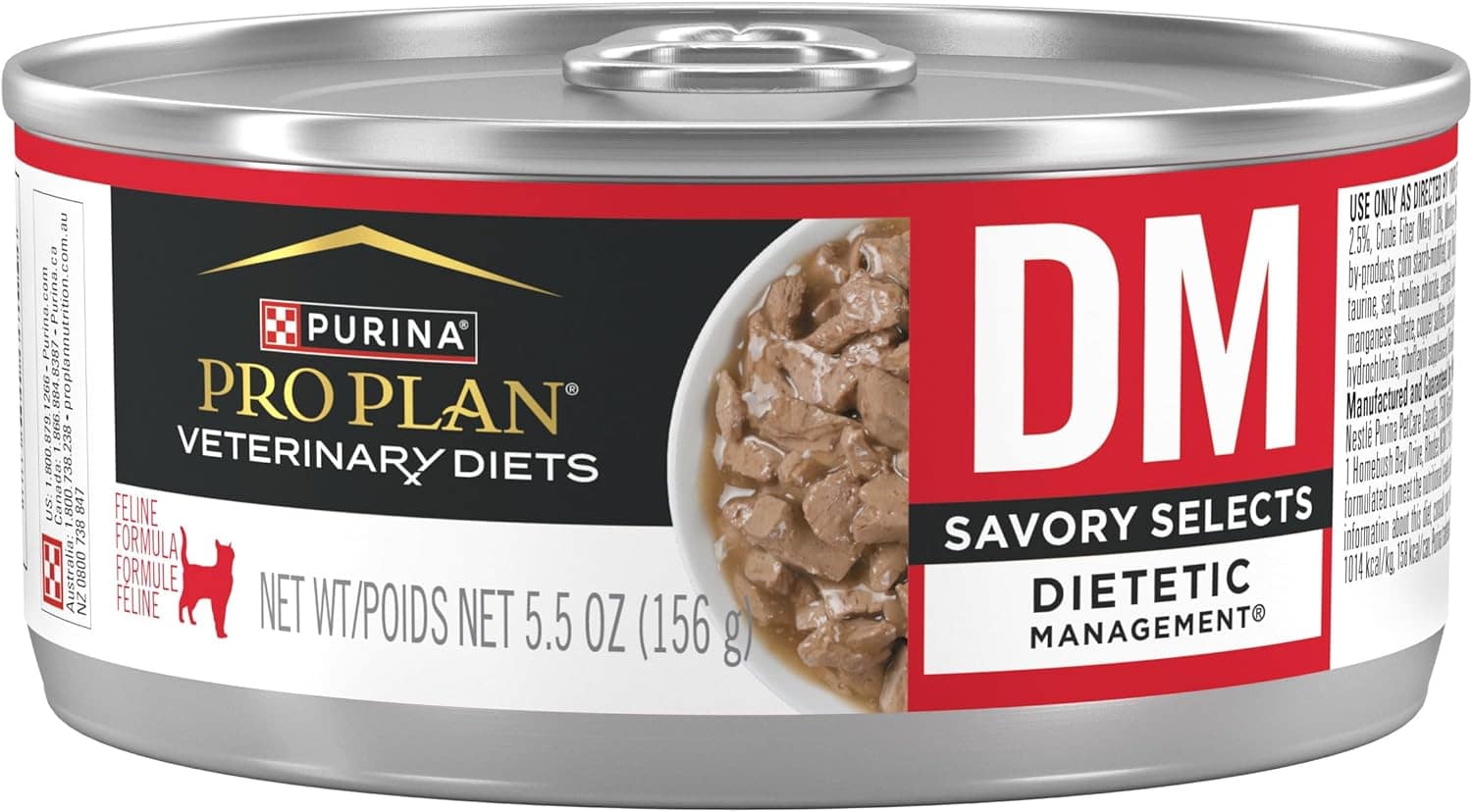 Purina Pro Plan Veterinary Diets DM Wet Cat Food