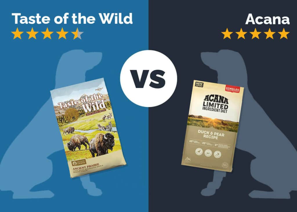 Taste of the Wild vs Acana
