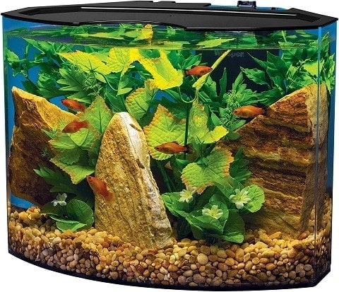 Tetra Crescent Acrylic Aquarium Kit, Energy Efficient