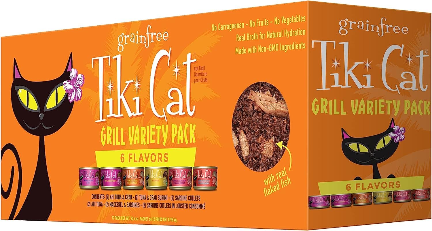 Tiki Cat Grill Variety Pack Wet Cat Food
