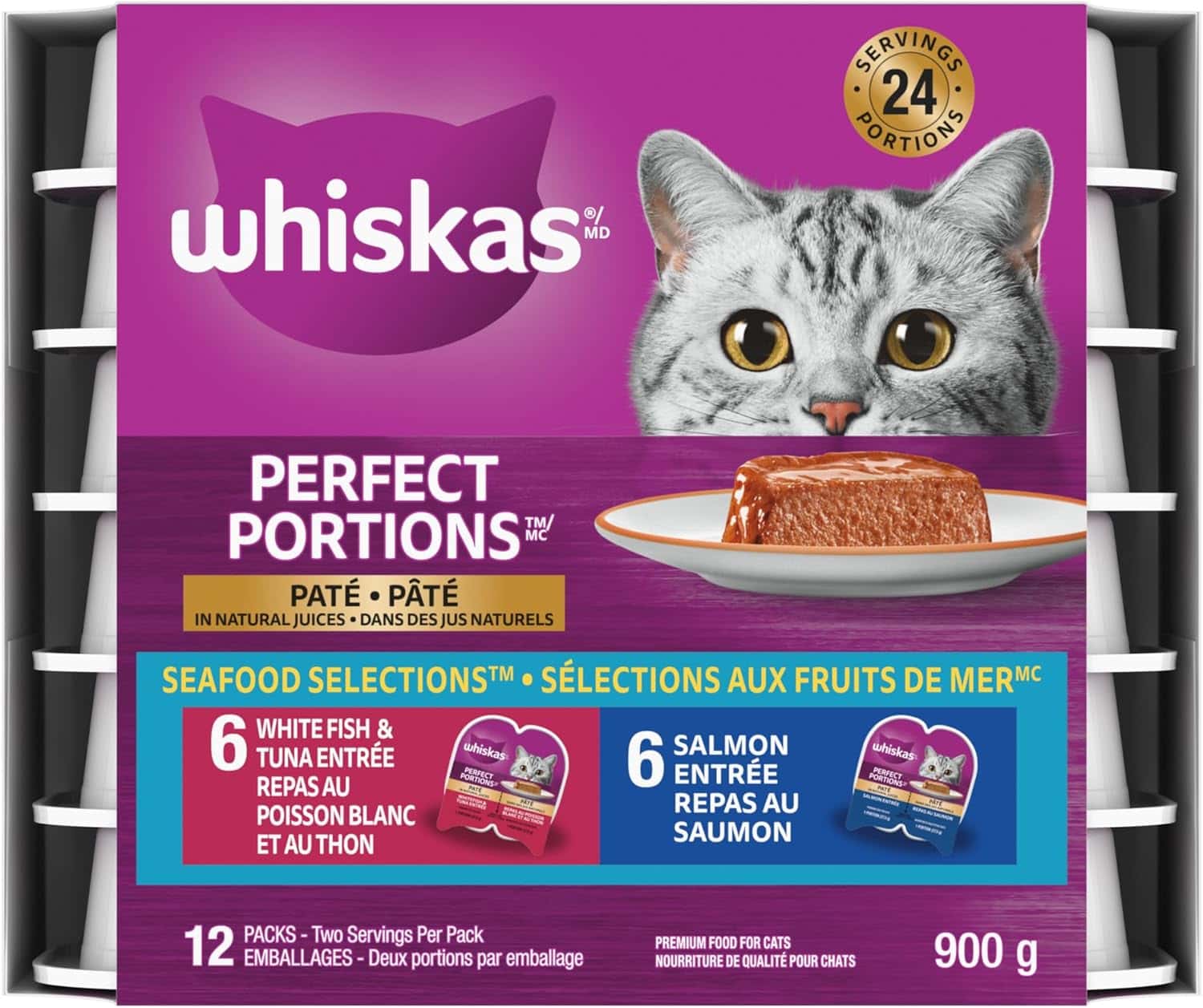 Whiskas Perfect Portions Wet Cat Food