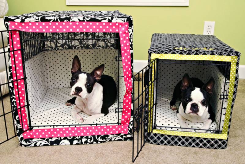 DIY Dog Crate Bumper Pads Sewing Pattern
