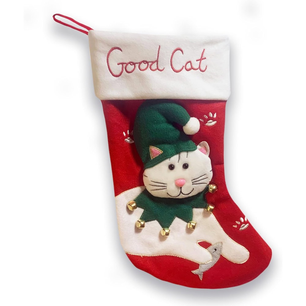 Eucatus Best Products and Gifts Super Soft, Large Opening Christmas Stocking 