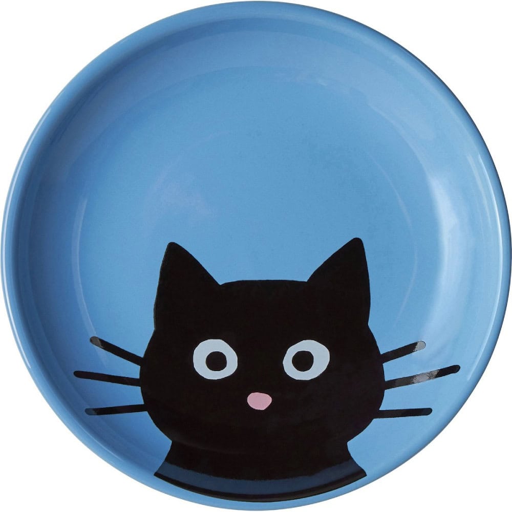 Frisco Cat Face Non-Skid Ceramic Cat Dish