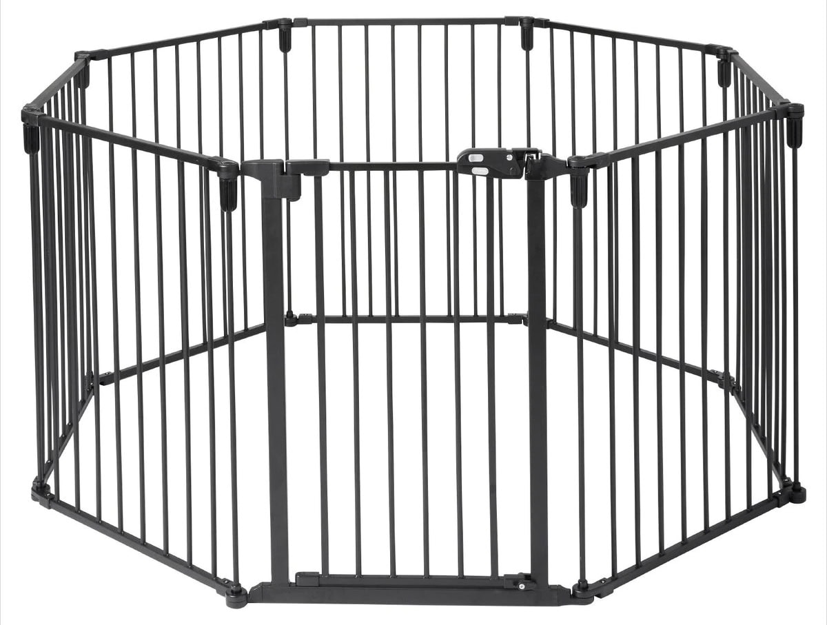Frisco Steel 8-Panel Configurable Dog Gate & Playpen