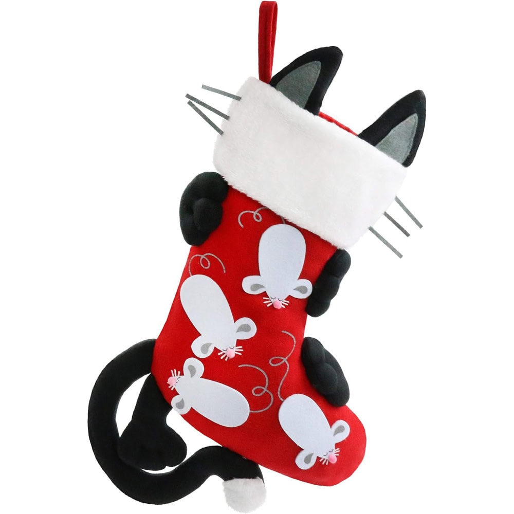 Houwsbaby Cat Christmas Stocking 