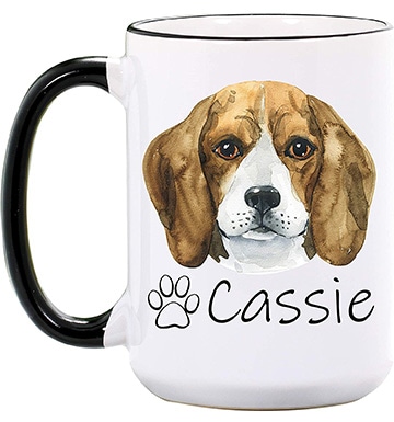 Personalized Beagle Mug