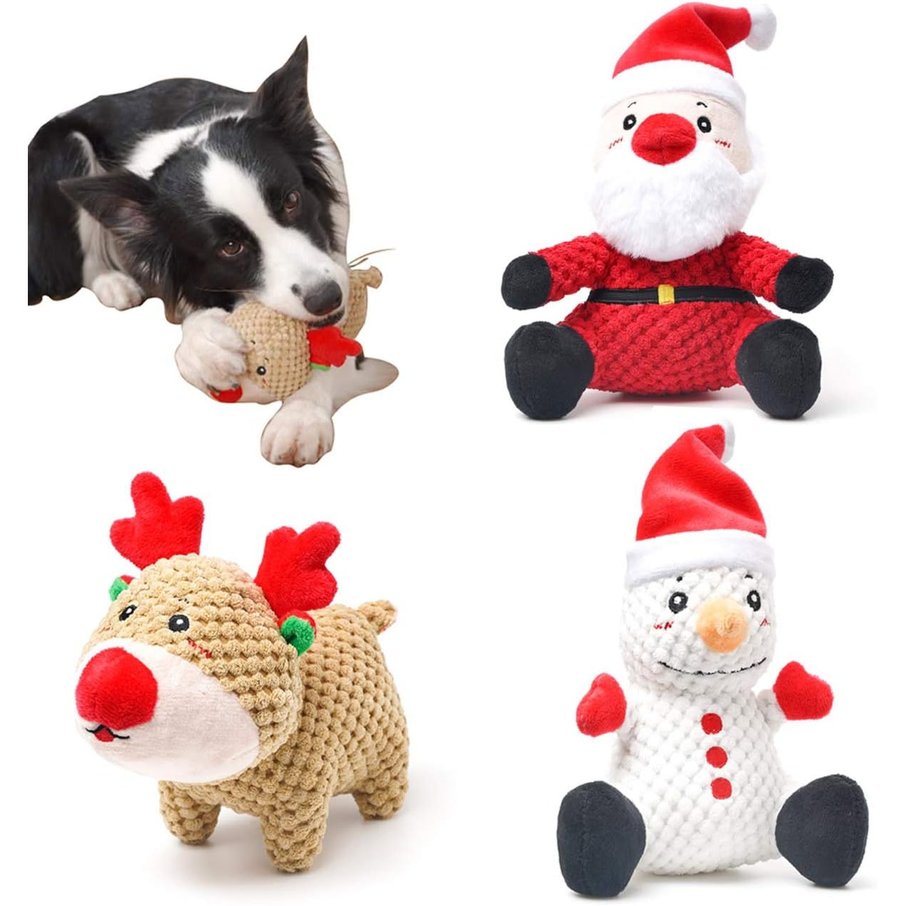 UNIWILAND Latest Plush Dog Toys