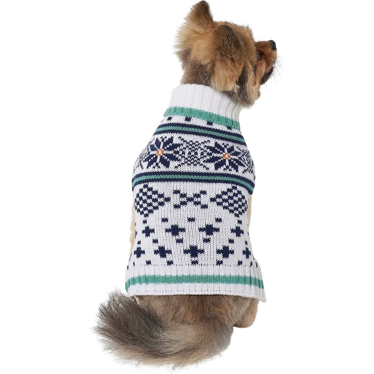 Wagatude Snowflake Fair Isle Dog Sweater