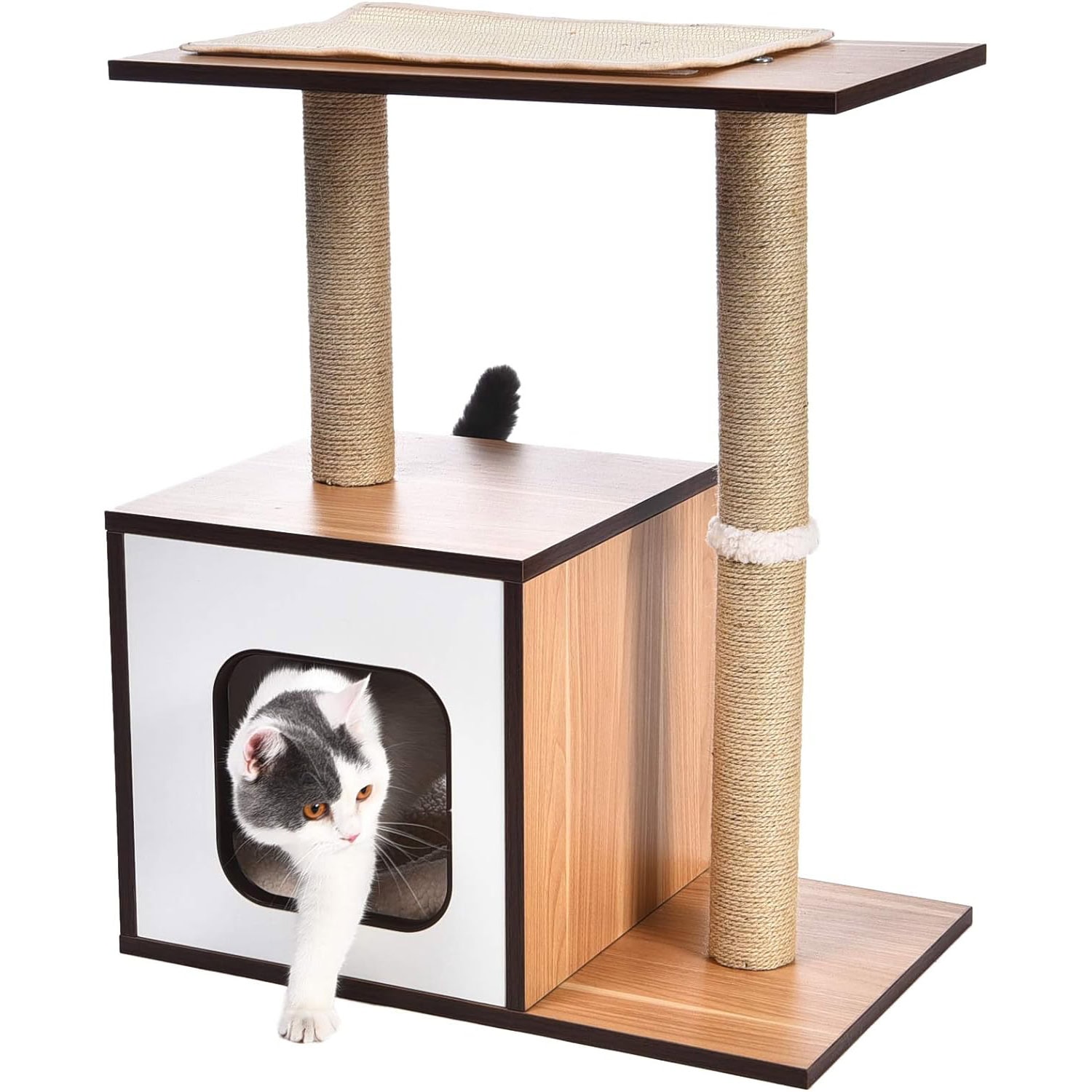 Amazon Basics Wooden Cat Tree