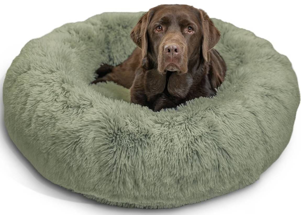 Best Friends by Sheri Calming Fur Donut Cuddler