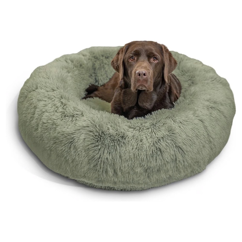 Best Friends by Sheri Calming Fur Donut Cuddler
