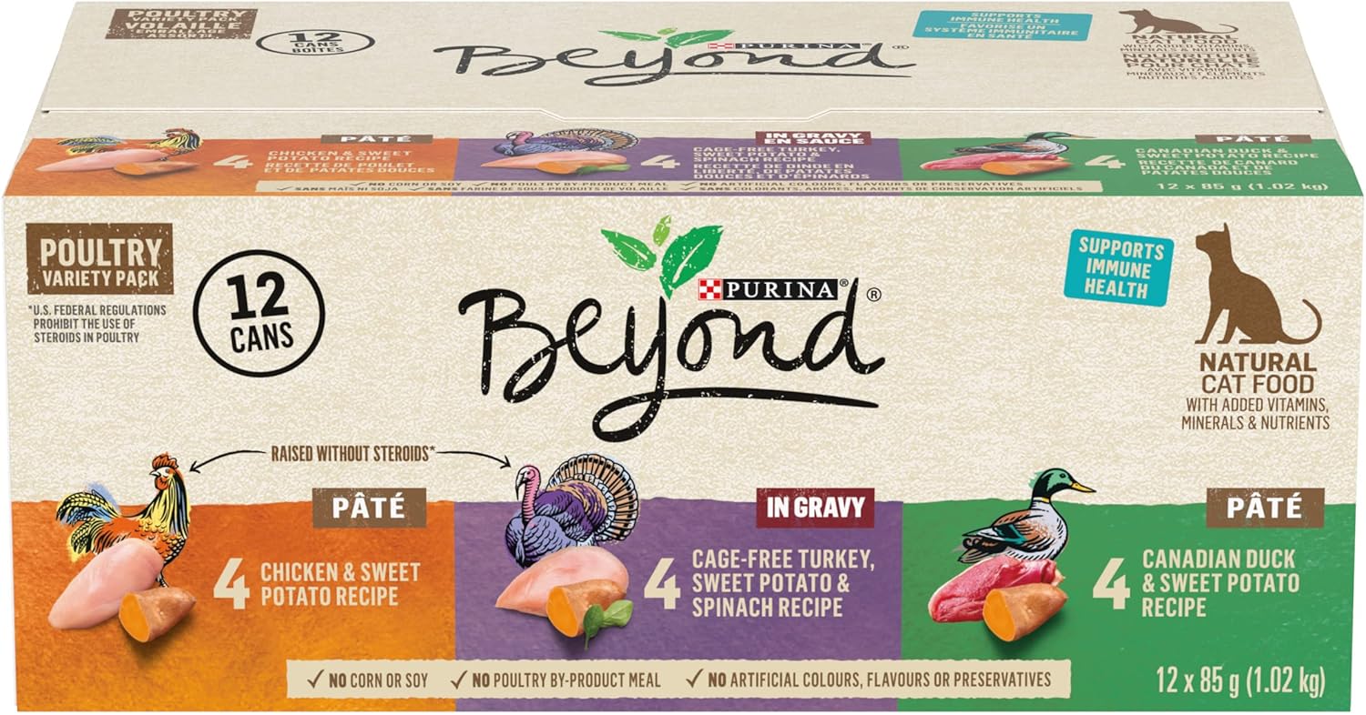 Beyond Grain Free Natural Wet Cat Food Variety Pack