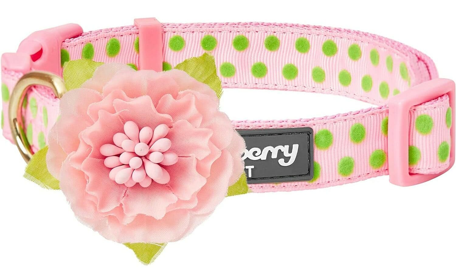 Blueberry Pet 8 Patterns Thanksgiving Adjustable Dog Collar with Maple