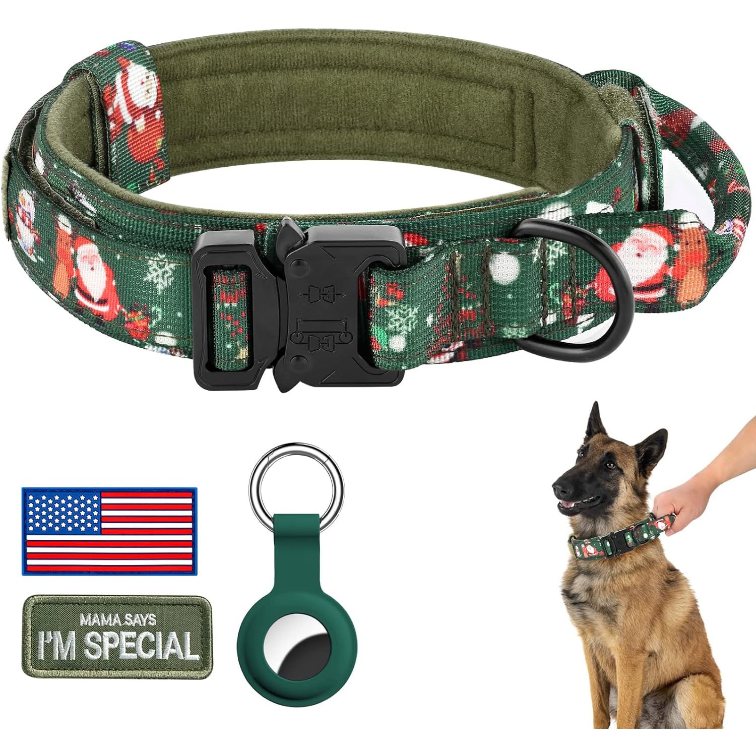 Christmas Adjustable Tactical Collar