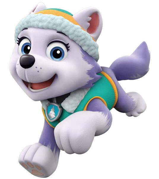 Everest from Paw Patrol - Guru Animation Studio, Spin Master Ltd