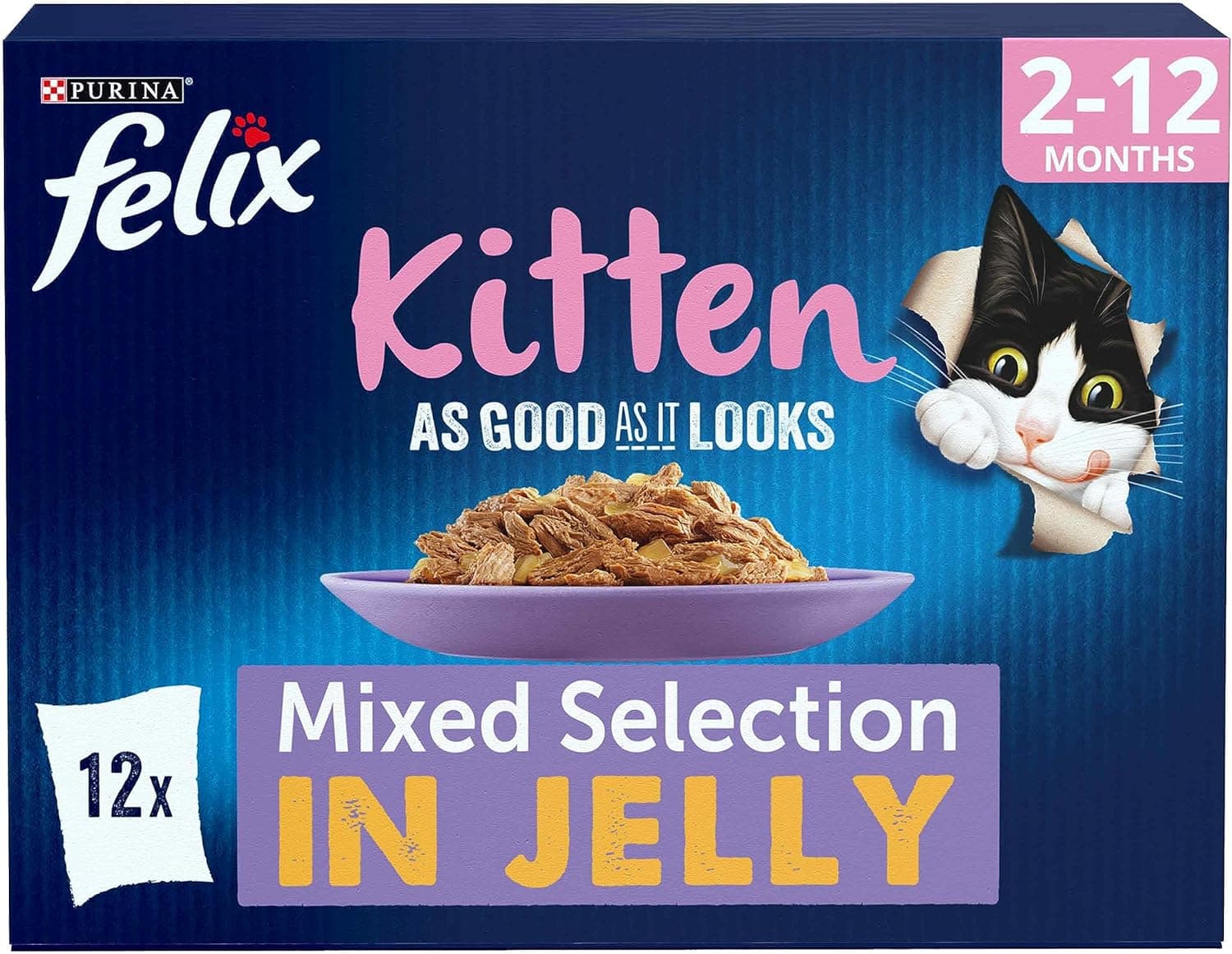 Felix As Good As It Looks Kitten Pouches