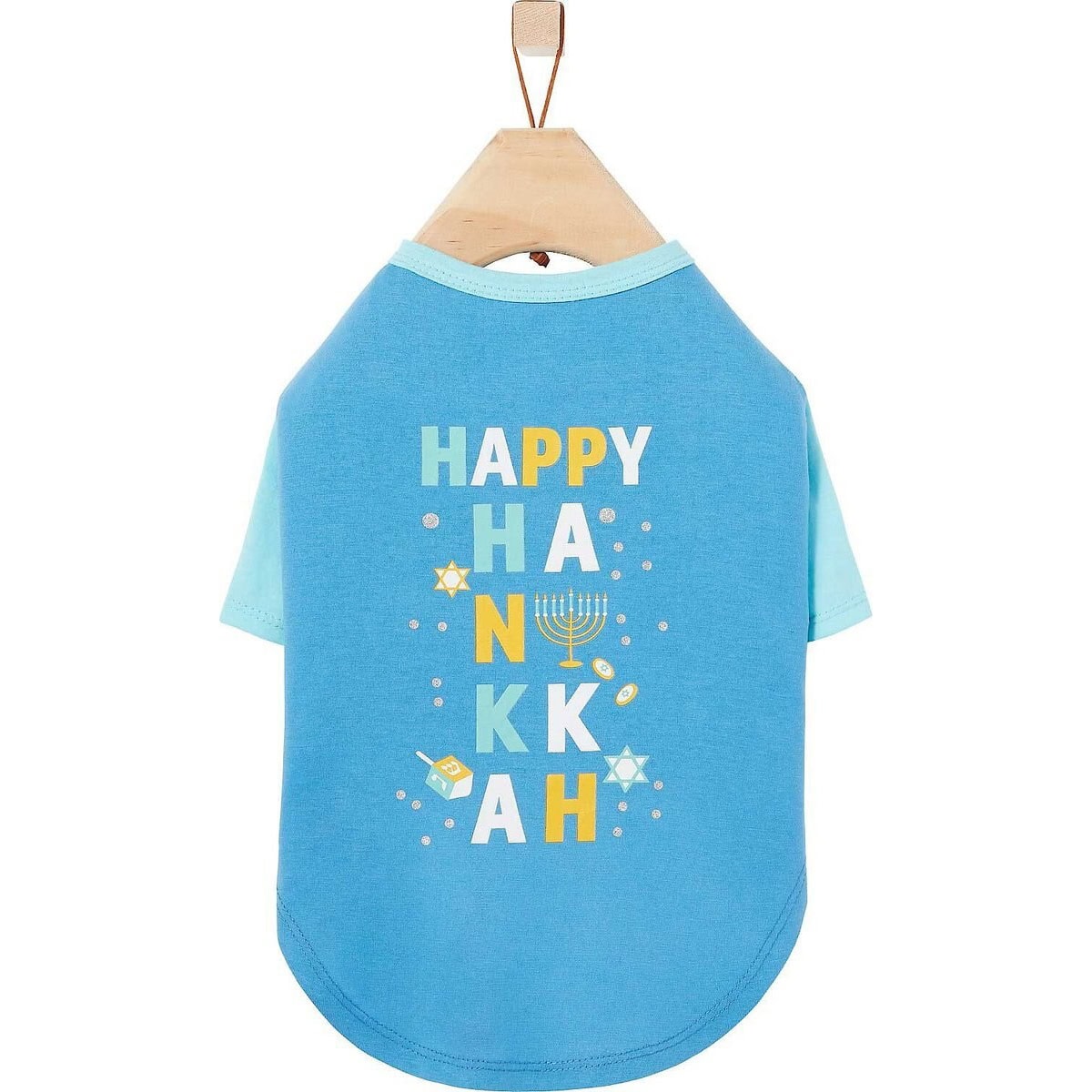 Frisco Happy Hanukkah Pet T-shirt