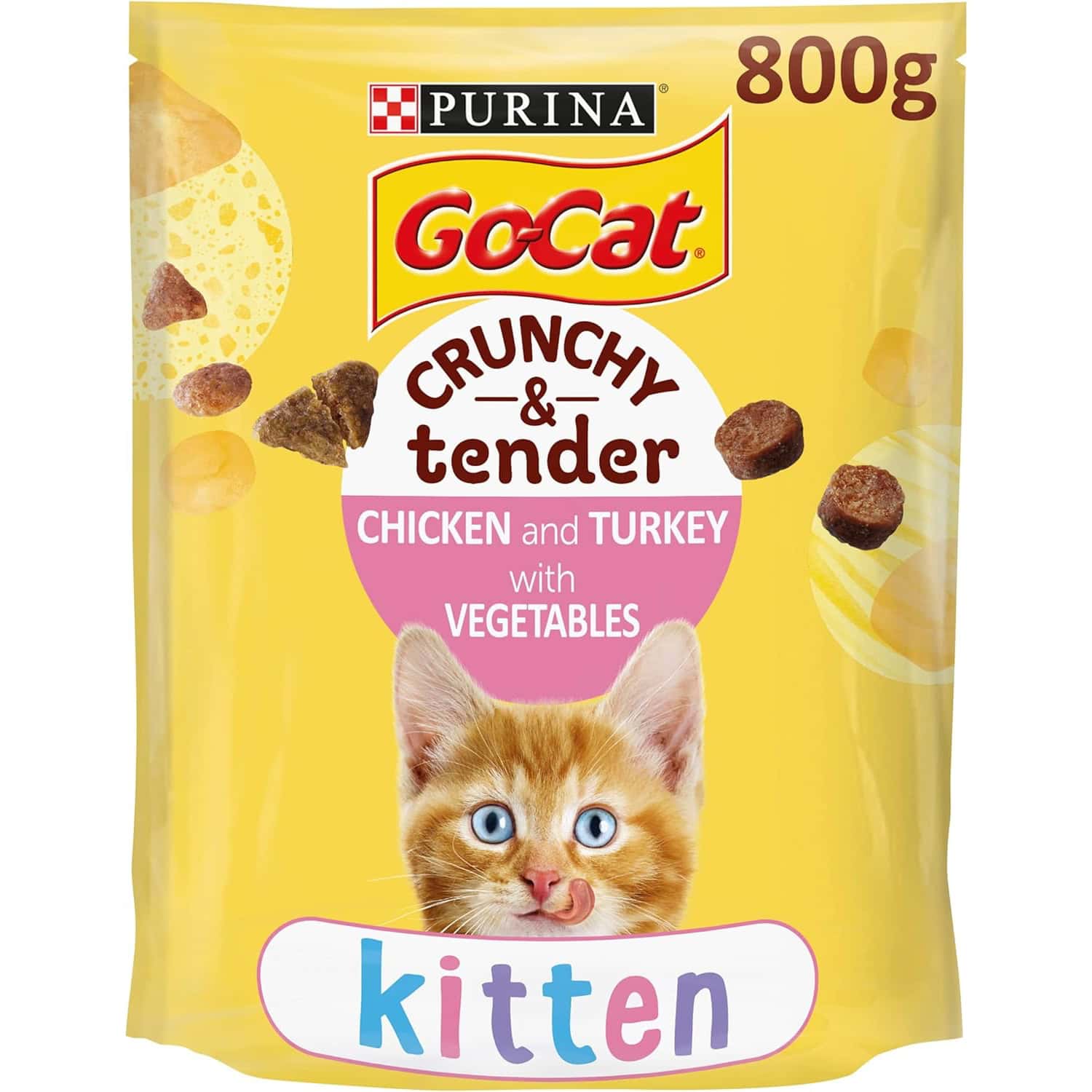 Go-Cat Crunchy & Tender Kitten Dry Cat Food