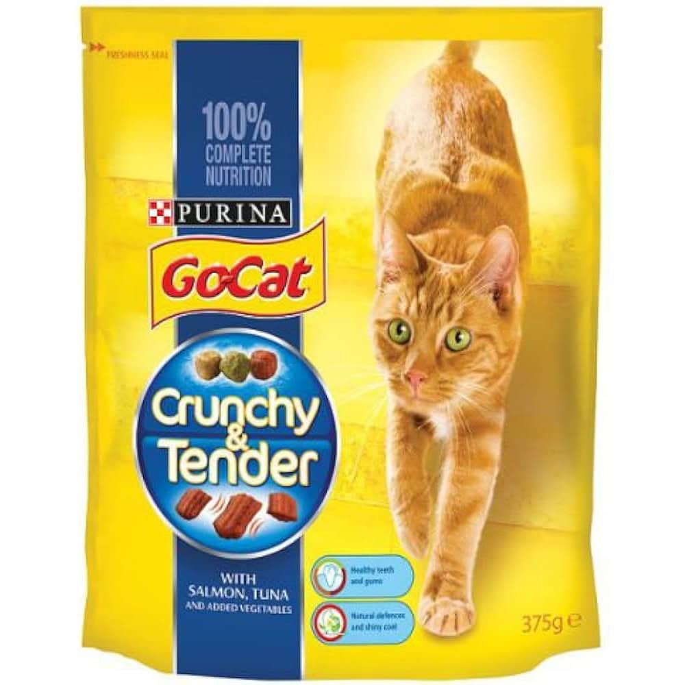 Go Cat Crunchy and Tender Salmon and Tuna