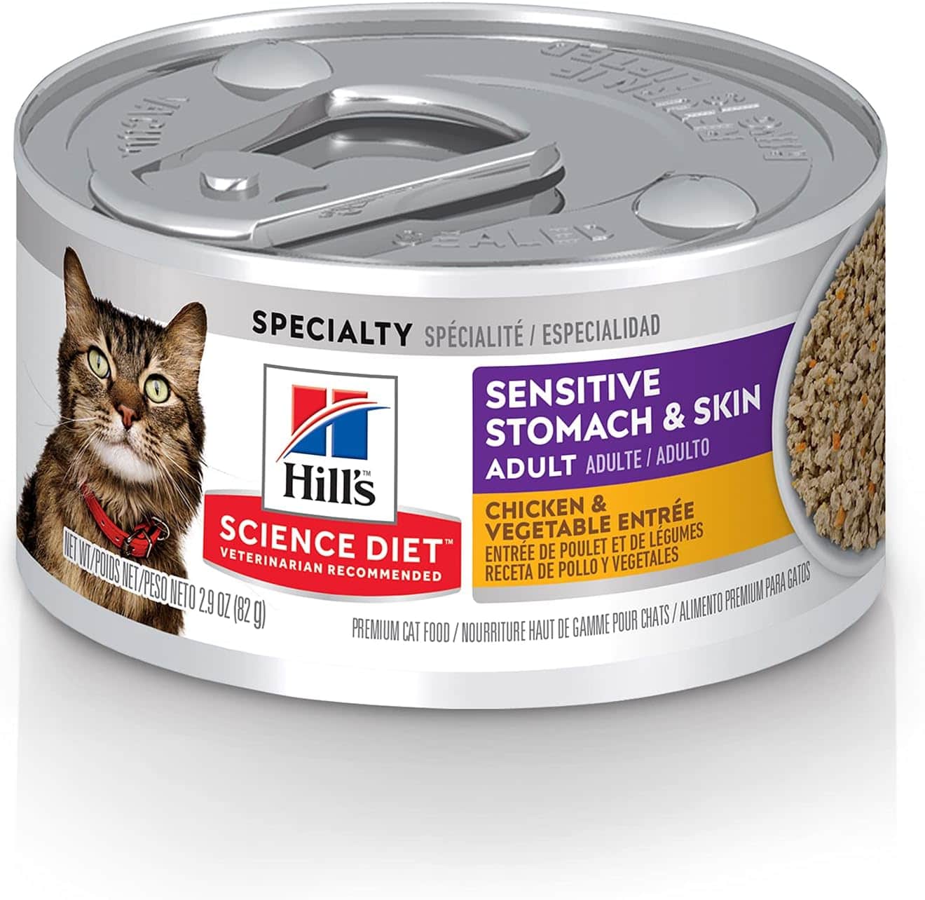 Hill’s Science Diet Sensitive Stomach & Skin Canned Cat Food