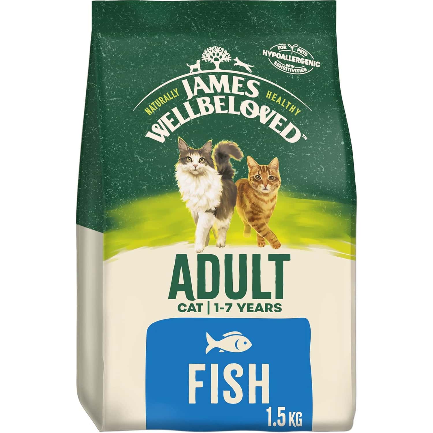 James Wellbeloved Complete Hypoallergenic Adult Cat Food