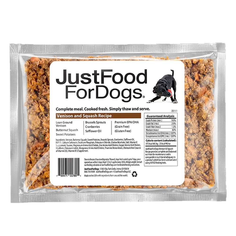 Just Food For Dogs Venison and Squash