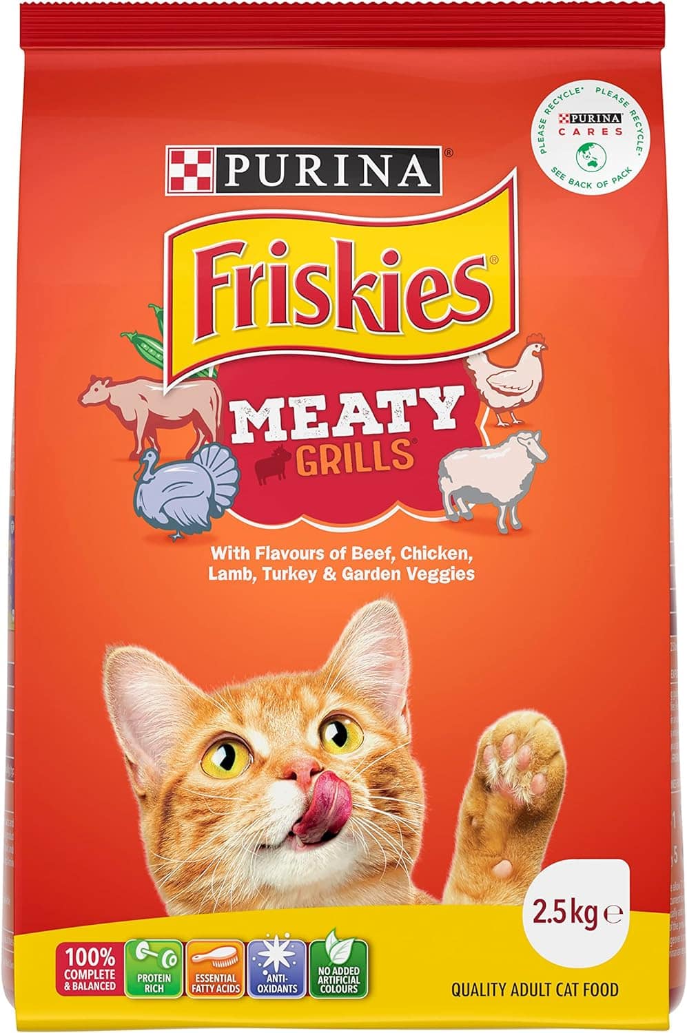 Purina Friskies Adult & Senior Meaty Grills for Cats