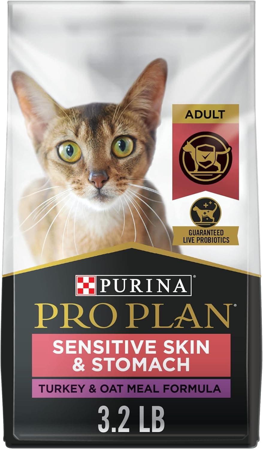 Purina Pro Plan Focus Sensitive Skin & Stomach Dry Cat Food