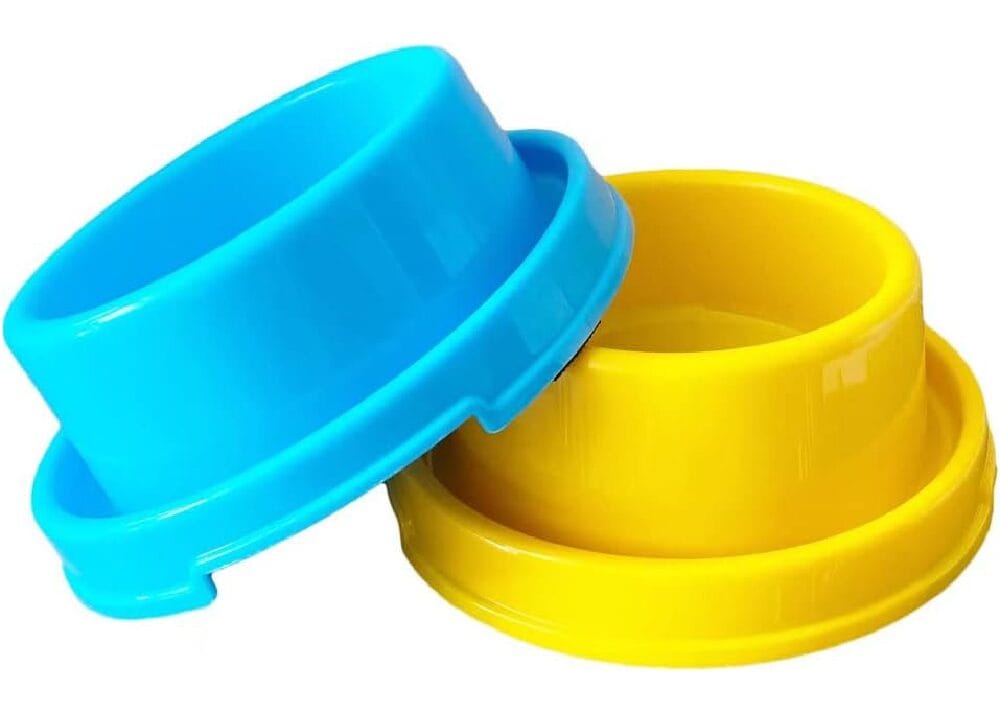 SUHEEUS Raised Pet Food Bowls