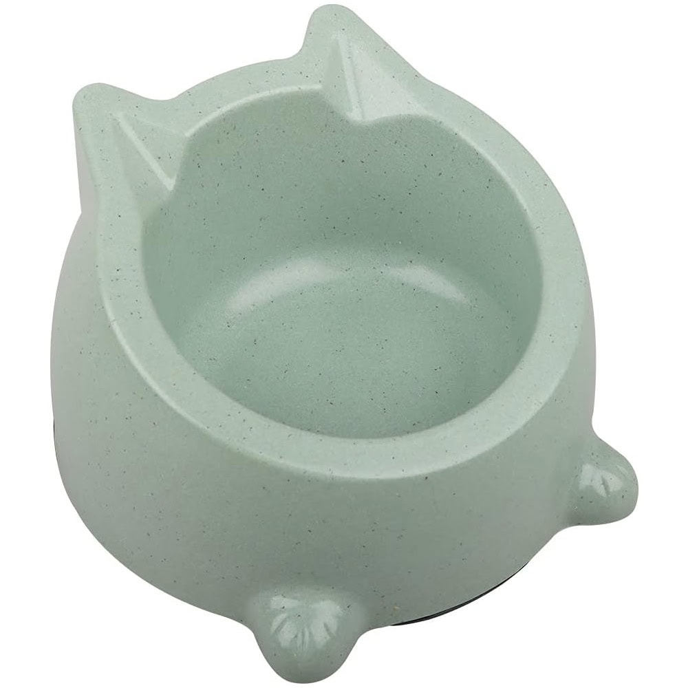 YoneKiera Non-Spill Raised Slanted Cat Bowl