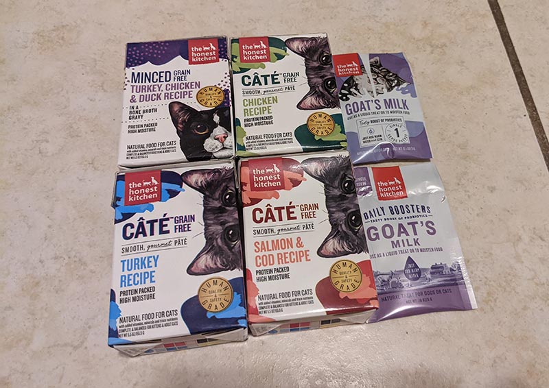 the honest kitchen cate and mince recipes and goat's milk