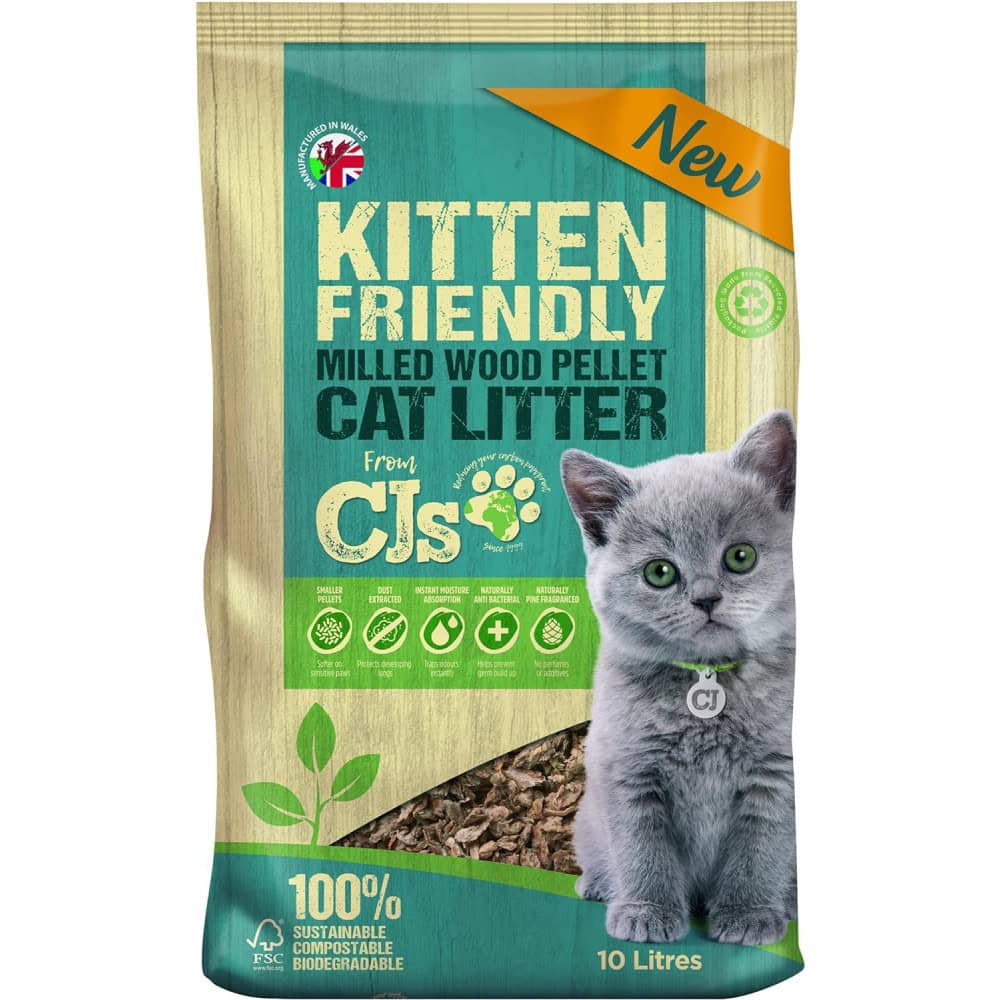 CJ's Kitten Friendly Cat Litter