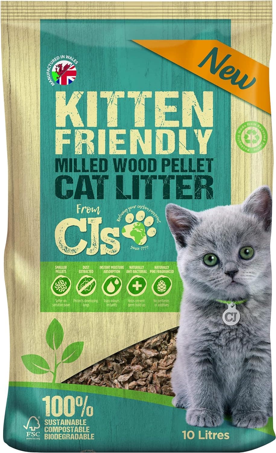 CJ's Kitten Friendly Cat Litter