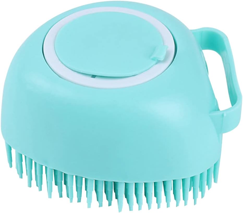 ELEGX Pet Grooming Brush and Shampoo Dispenser