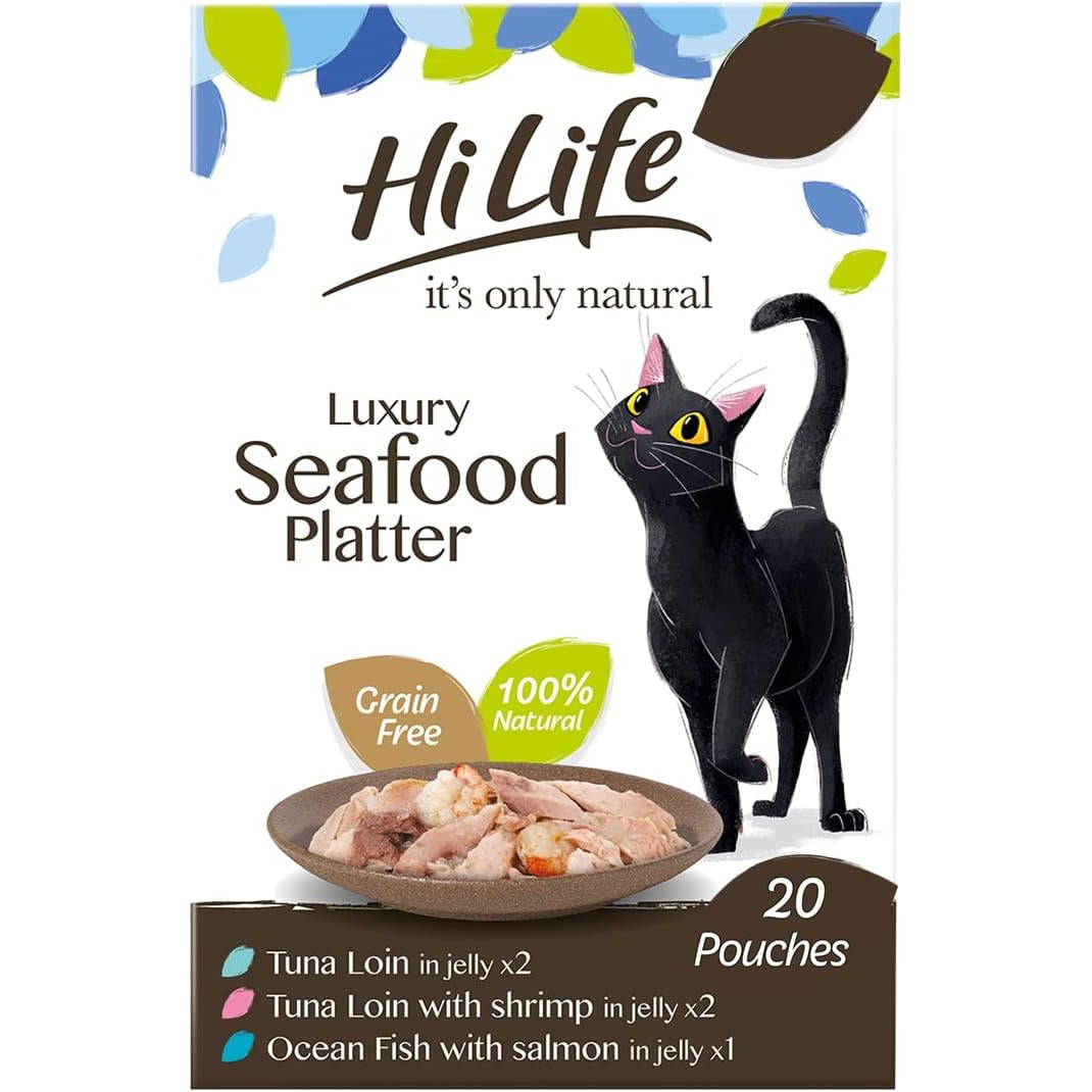 HILIFE it's only natural Wet Cat Food Luxury Seafood Platter