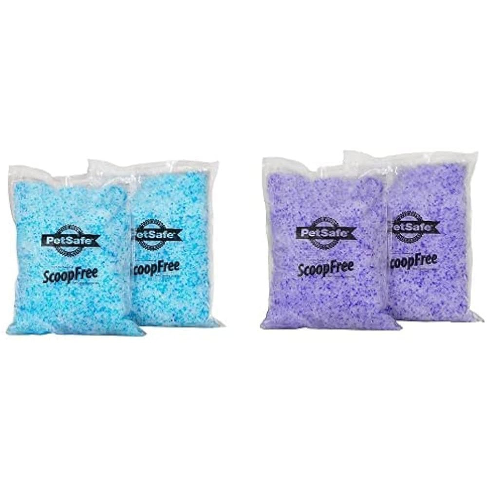 PetSafe Scoopfree Premium Blue Non-Clumping Crystal Cat Litter