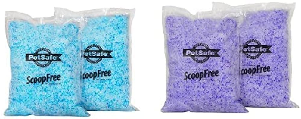 PetSafe Scoopfree Premium Blue Non-Clumping Crystal Cat Litter