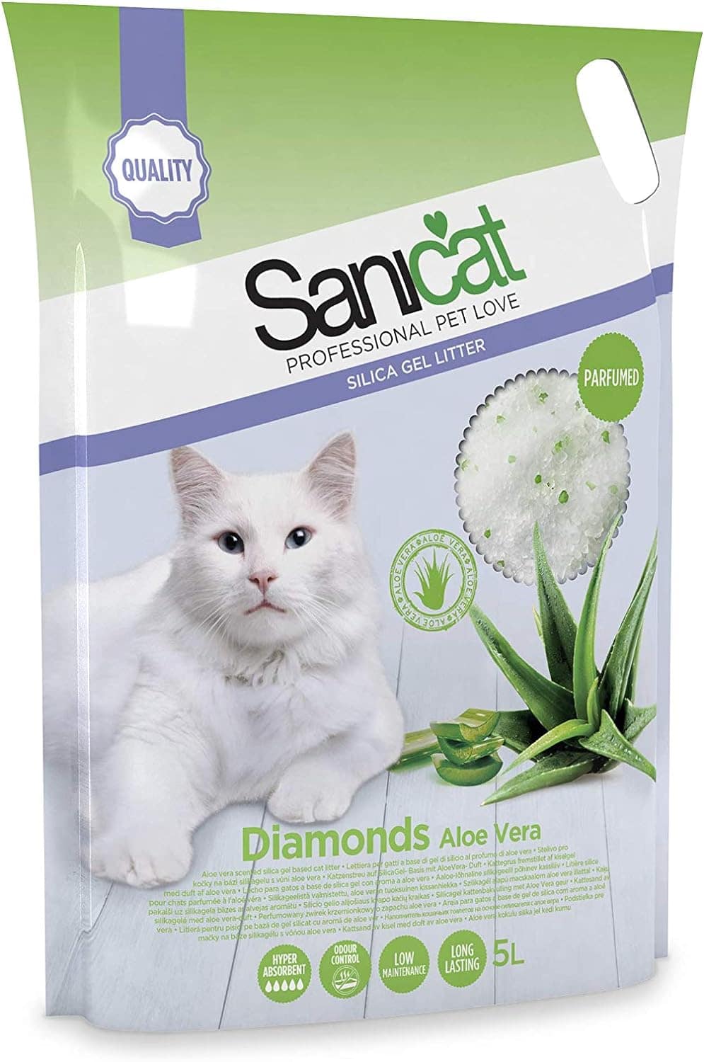 Sanicat Diamonds Aloe Vera Cat Litter