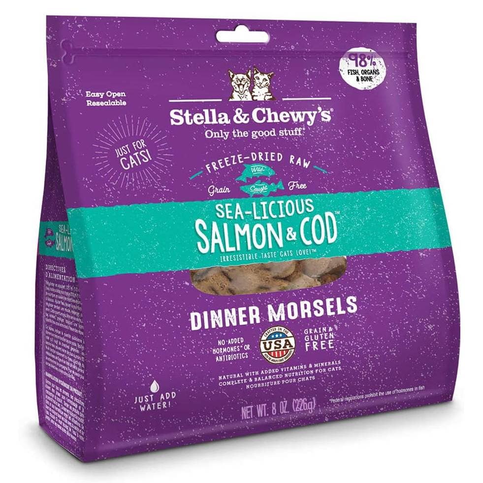 Stella & Chewy's Freeze-Dried Sea-Licious Salmon & Cod