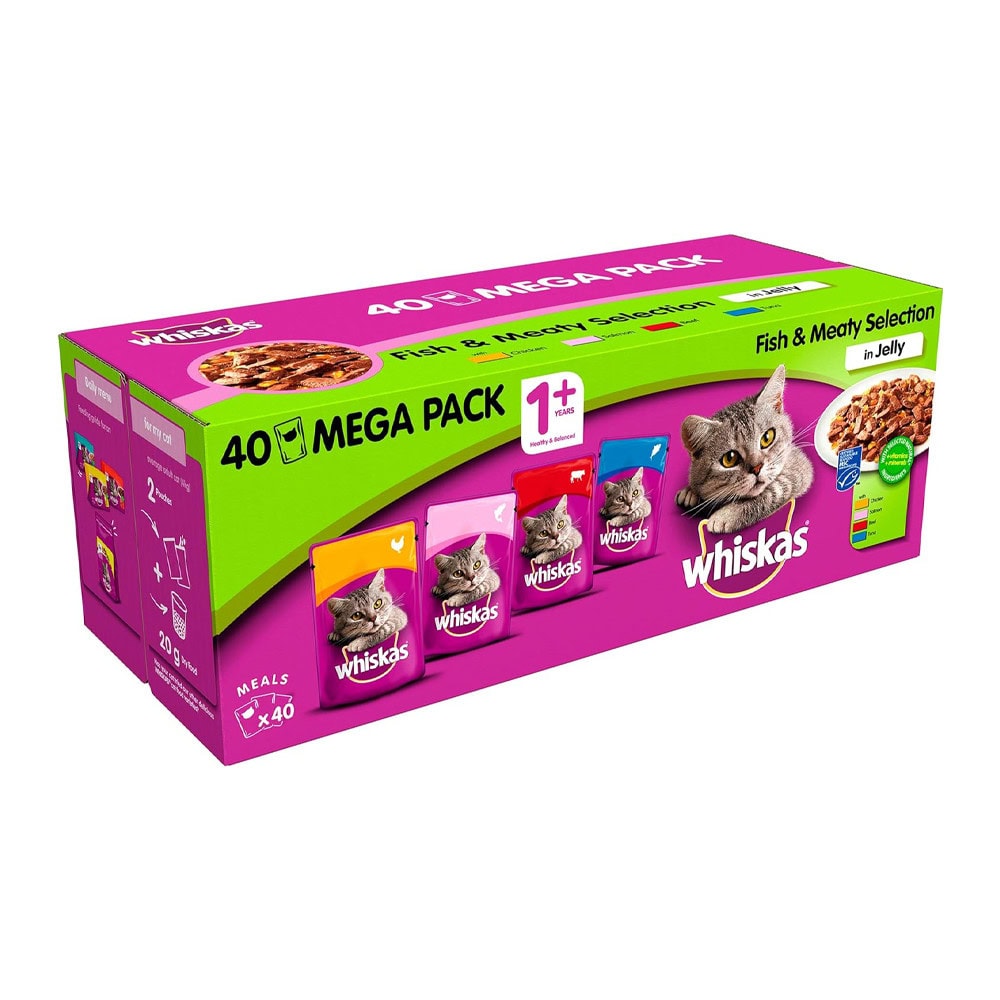 Whiskas Fish and Meaty Selection 