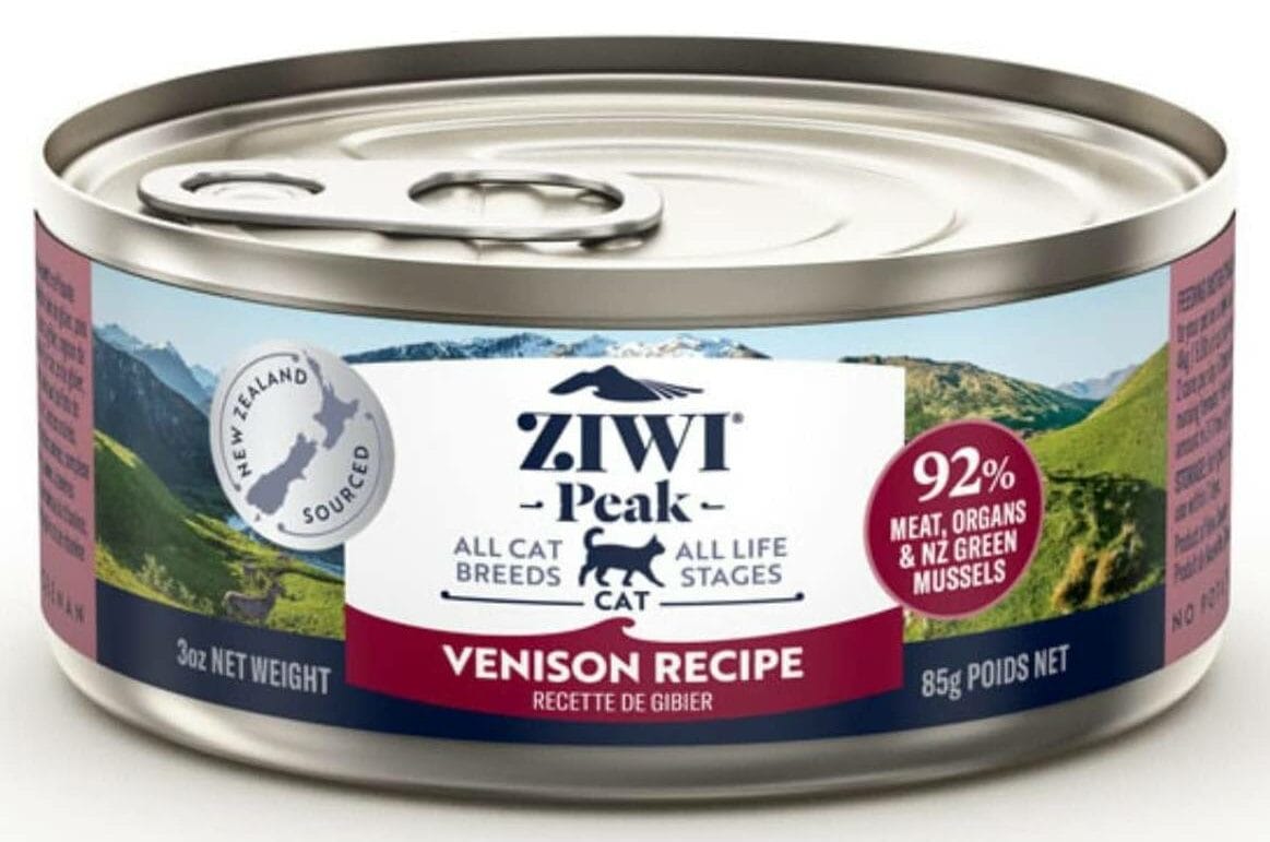 Ziwi Peak Canned Venison Recipe Cat Food