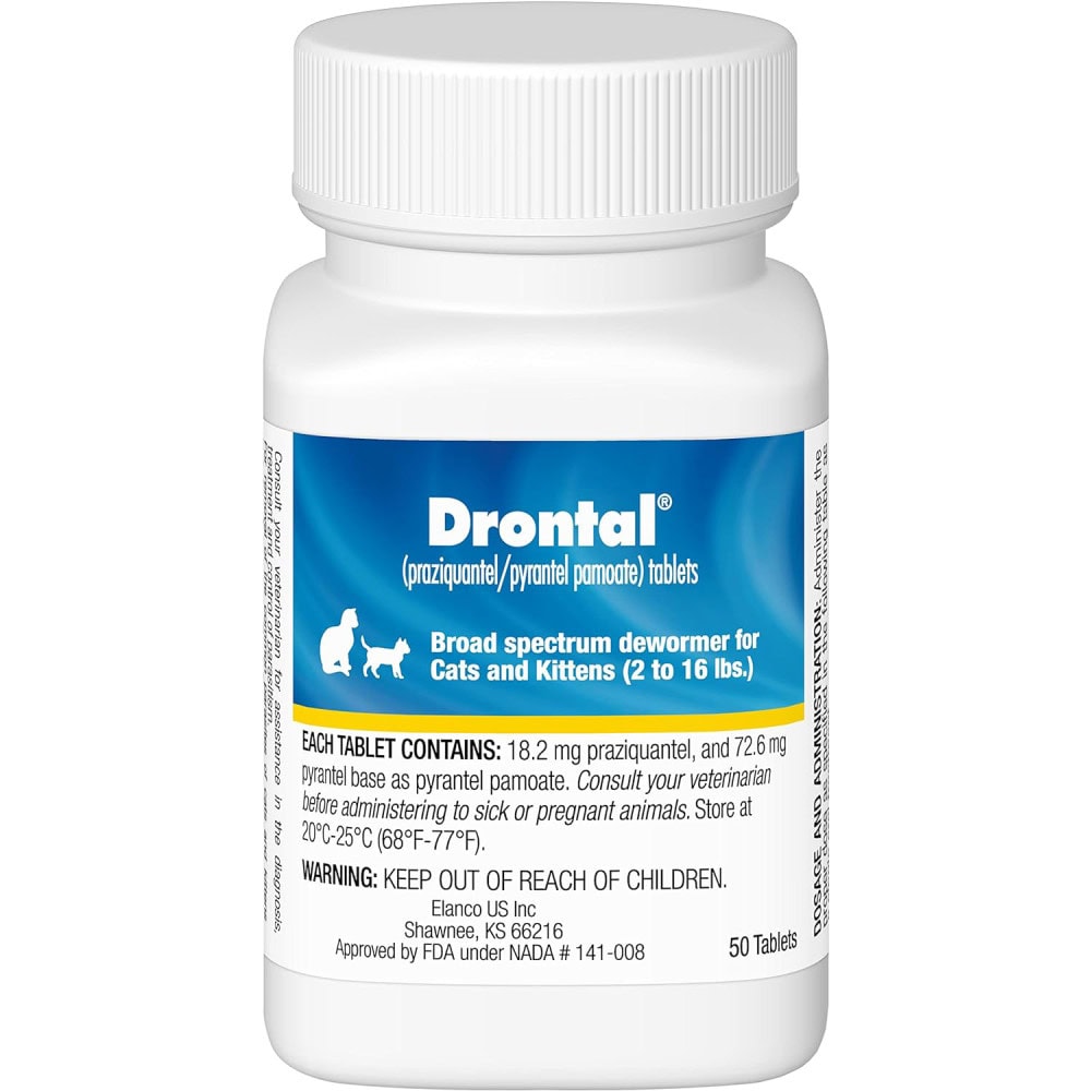 Drontal for Cats Broad Spectrum Dewormer