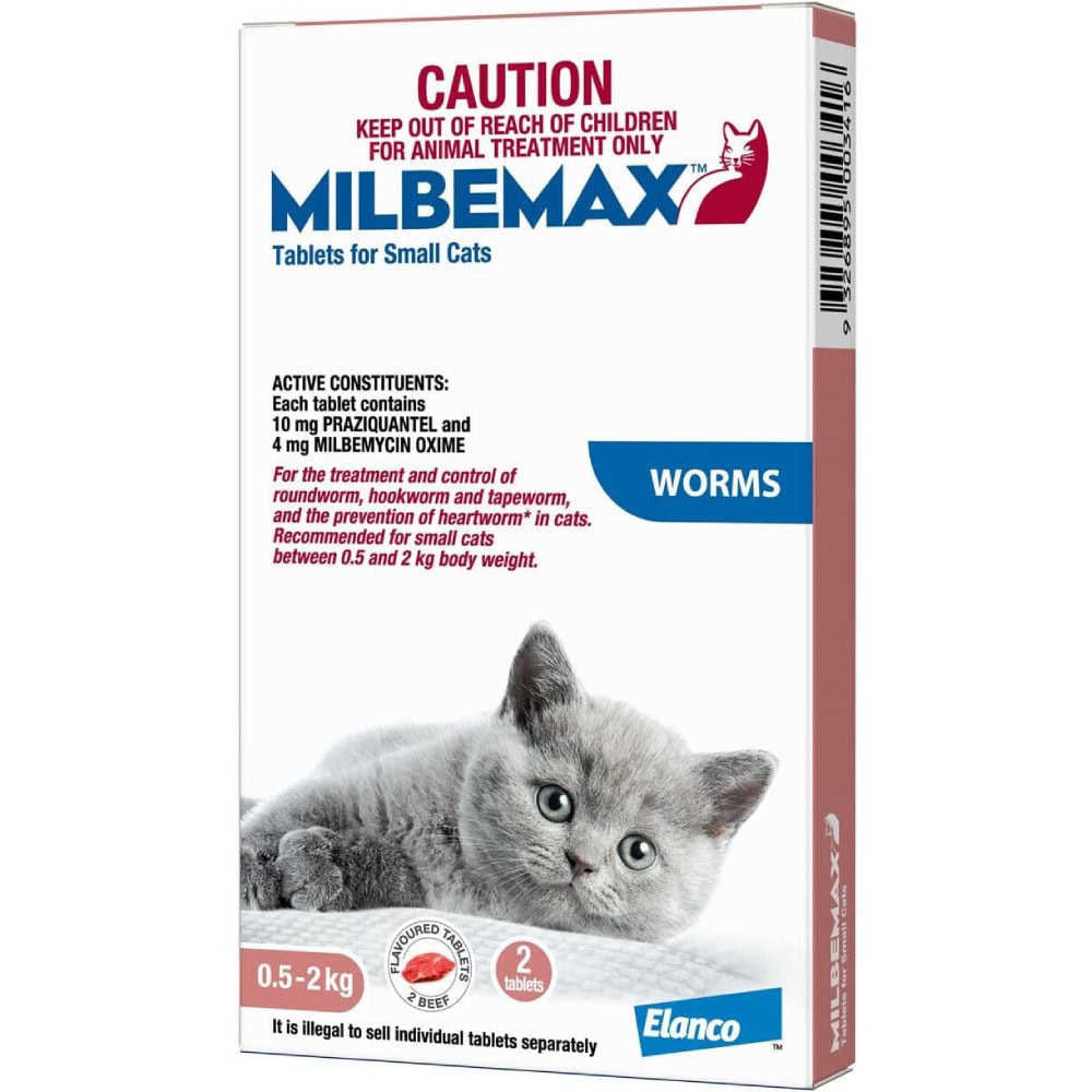 Milbemax AllWormer for Small Cats
