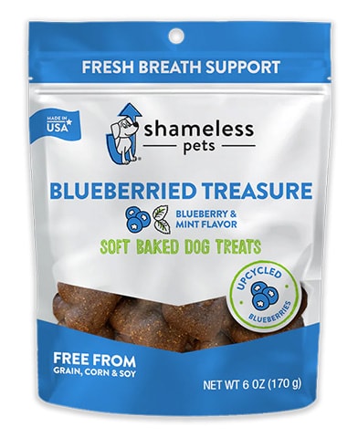Shameless Pets Blueberried Treasure Soft Baked Dog Treats