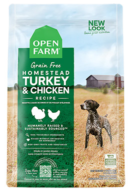 Open Farm Grain Free Homestead Turkey & Chicken Dry Dog Food