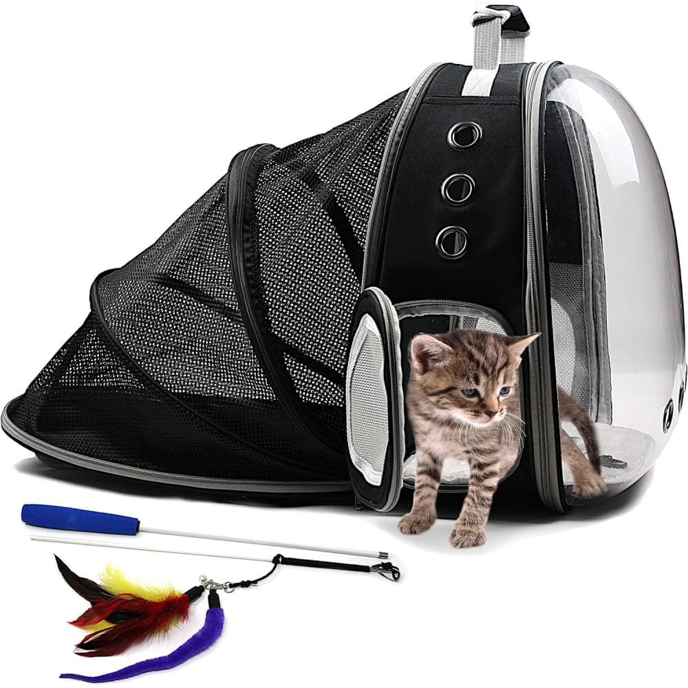 Pet Fit For Life Expandable Cat Carrier Backpack