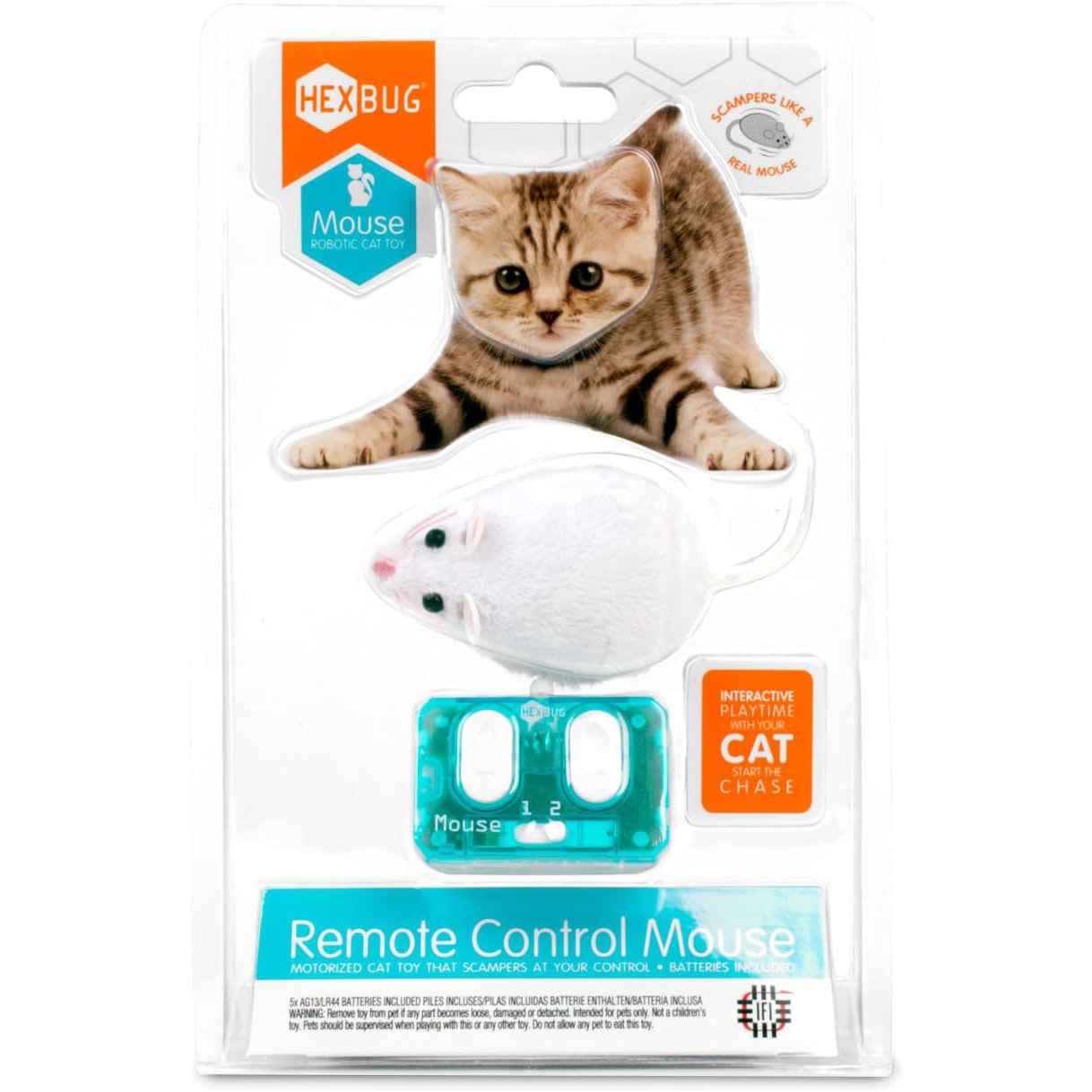 Hexbug Remote Control Mouse Cat Toy