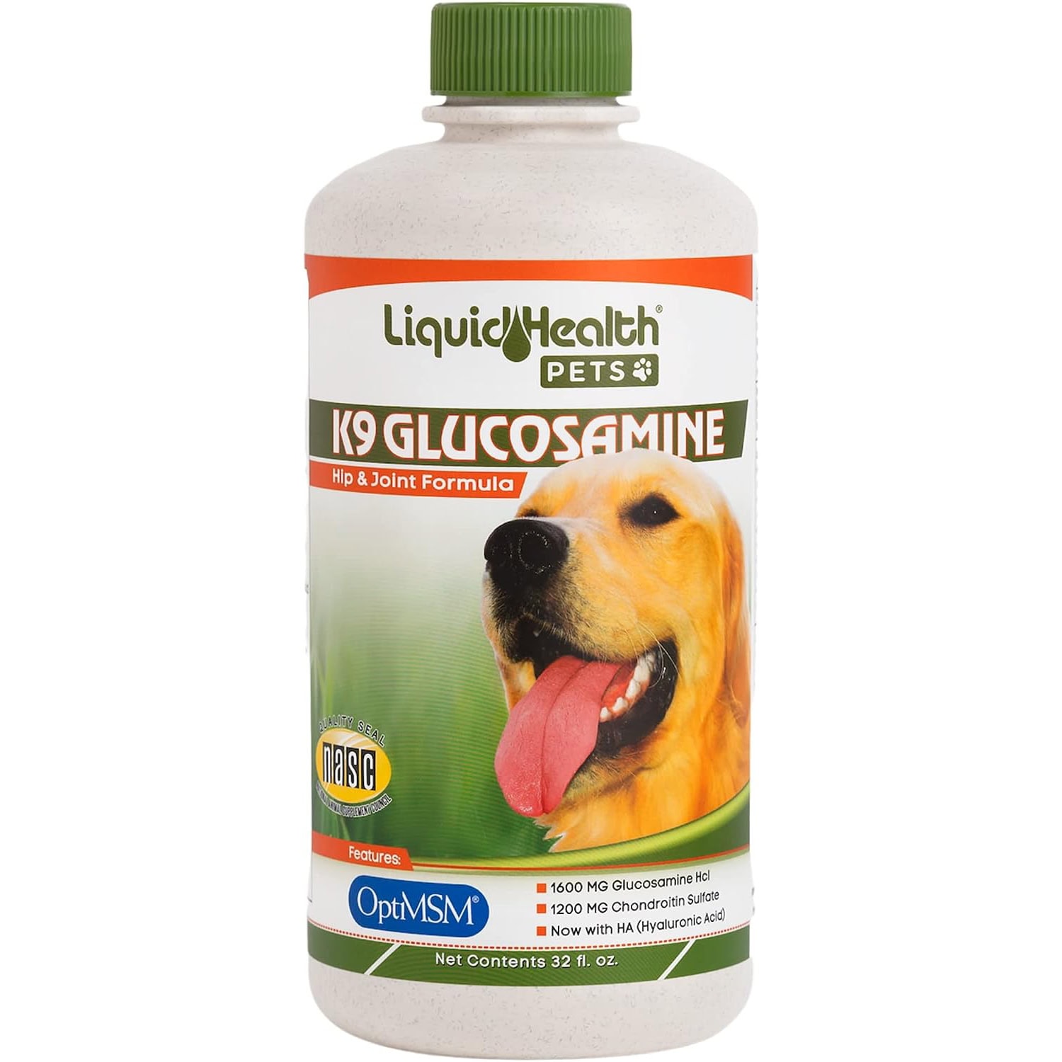 LIQUIDHEALTH 32 Oz K9 Liquid Glucosamine for Dogs 