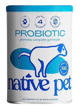 Native Pet Probiotic Powder for Dogs